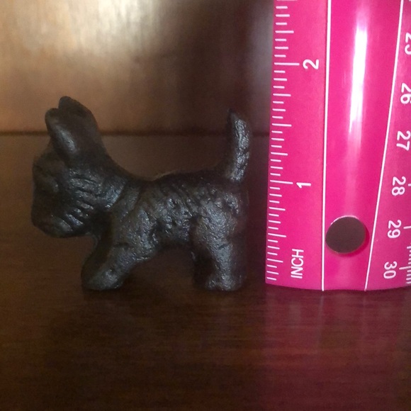 Cute cast iron Scotty dog - Picture 3 of 3